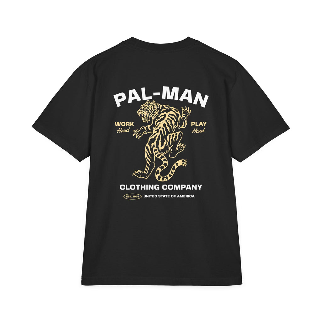 PALMan Work Hard Play Hard Oversized T-Shirt